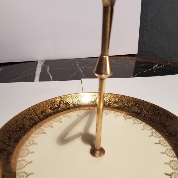 Vintage New York Atlas China Warranted 22 Karat Go